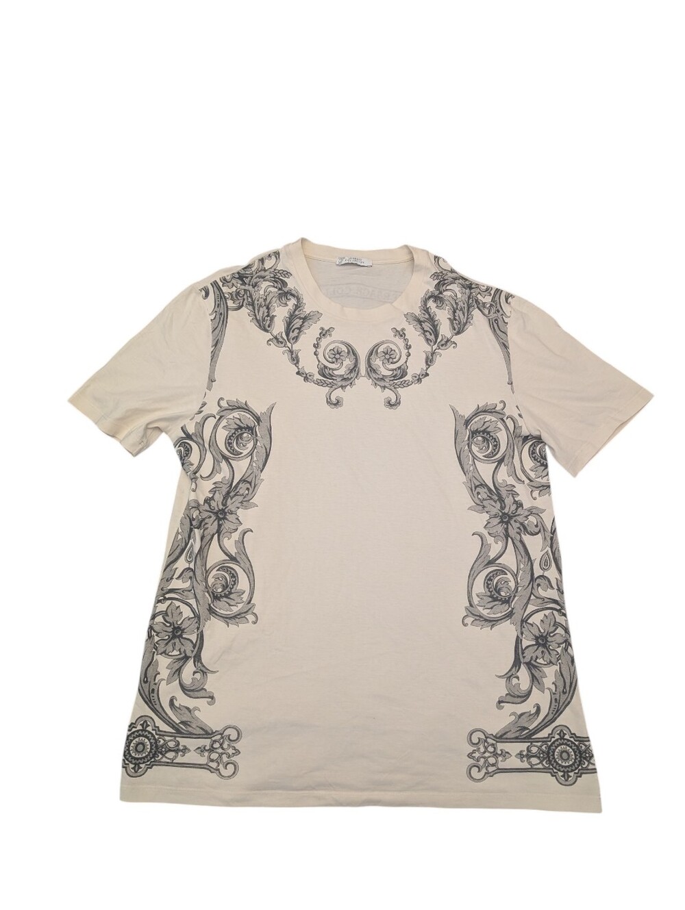 Versace Collections Girocollo Print Short-Sleeve Tee